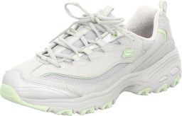 Skechers Sneakers D'LITES-CHROMATIC plateausneaker veterschoen met metallic accenten
