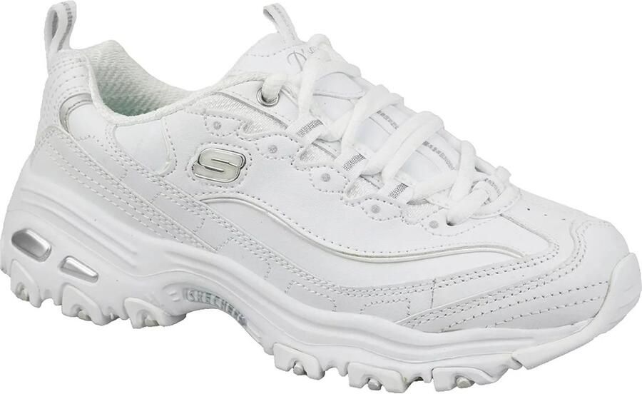 Skechers D'Lites Fresh Start 11931 WSL Vrouwen Wit Sneakers