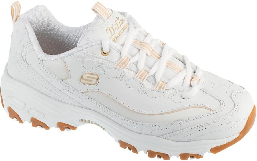 Skechers D'Lites Good Neutral Vrouwen Wit Sneakers