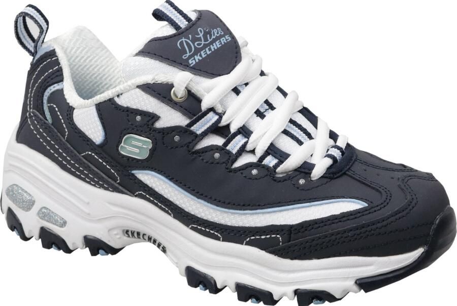 Skechers D'LITES GROOTSTE FAN Dames Sneakers Multicolor Volwassenen