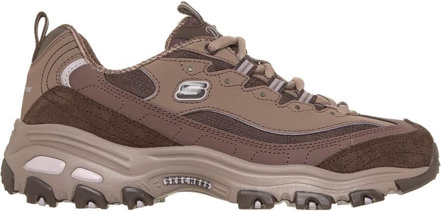 Skechers D'LITES-MODERN CLASSIC Dames Sneakers Bruin