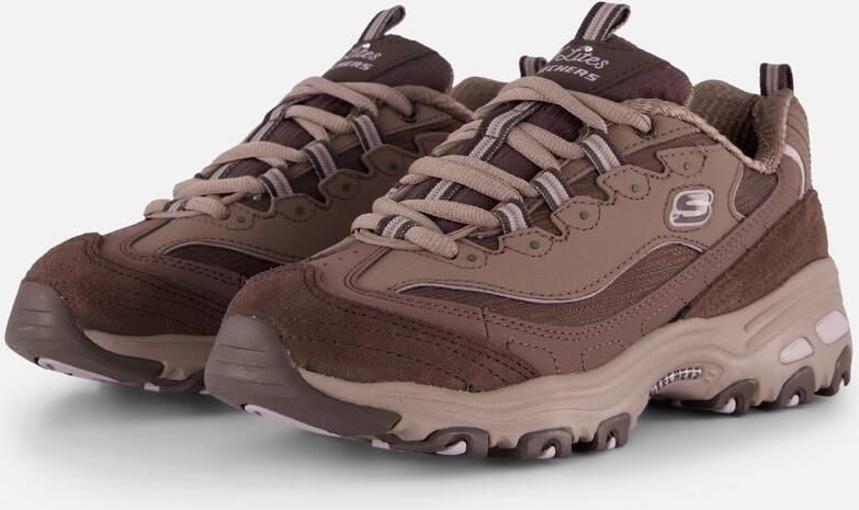 Skechers D'LITES-MODERN CLASSIC Dames Sneakers Bruin