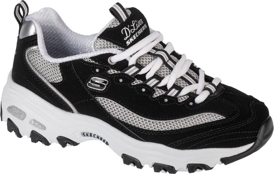 Skechers D'Lites Roam Around Vrouwen Zwart Sneakers