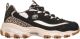 Skechers D'LITES-WILD CHARM Dames Veterschoenen Zwart Multi - Zwart
