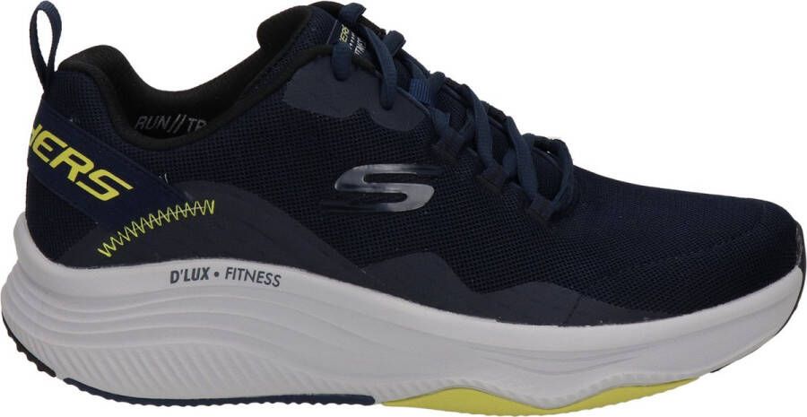 Skechers Ademende Fitness Sneaker Blue Heren