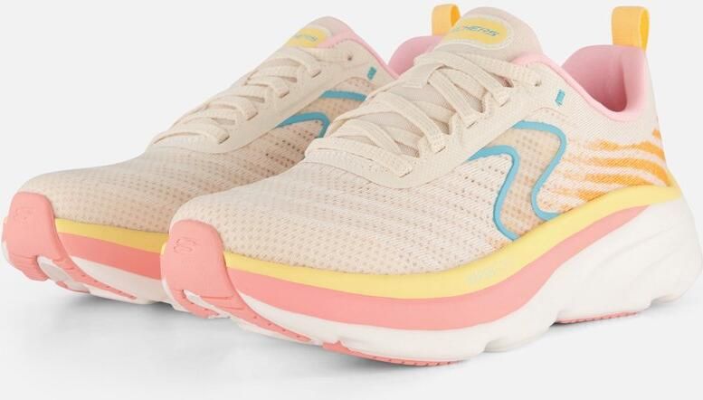 Skechers D'Lux Vapor Sneakers wit Synthetisch Dames