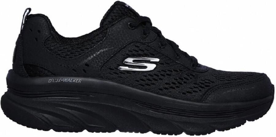 Skechers D'Lux Walker-Infinite Motion 149023-BBK Vrouwen Zwart Sneakers Sportschoenen - Foto 2