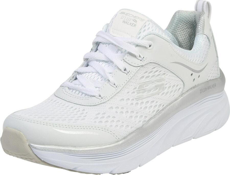 Skechers Sneakers D´Lux Walker met relaxed fit-uitrusting vrijetijdsschoen halfhoge schoen veterschoen - Foto 4
