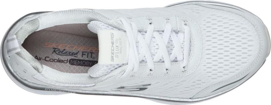 Skechers Sneakers D´Lux Walker met relaxed fit-uitrusting vrijetijdsschoen halfhoge schoen veterschoen - Foto 17