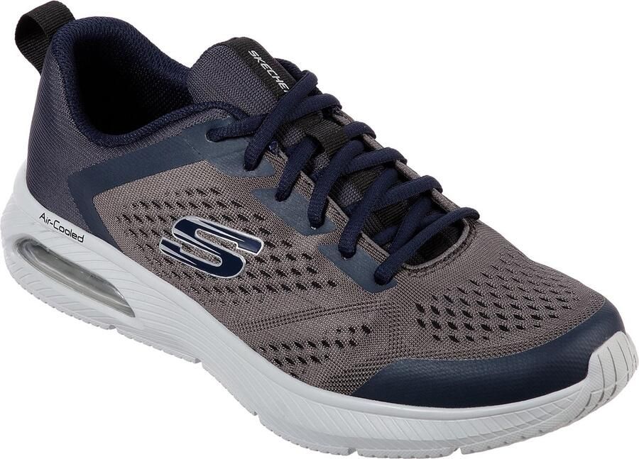 Skechers Dyna-Air Pelland Heren Sneakers Blauw