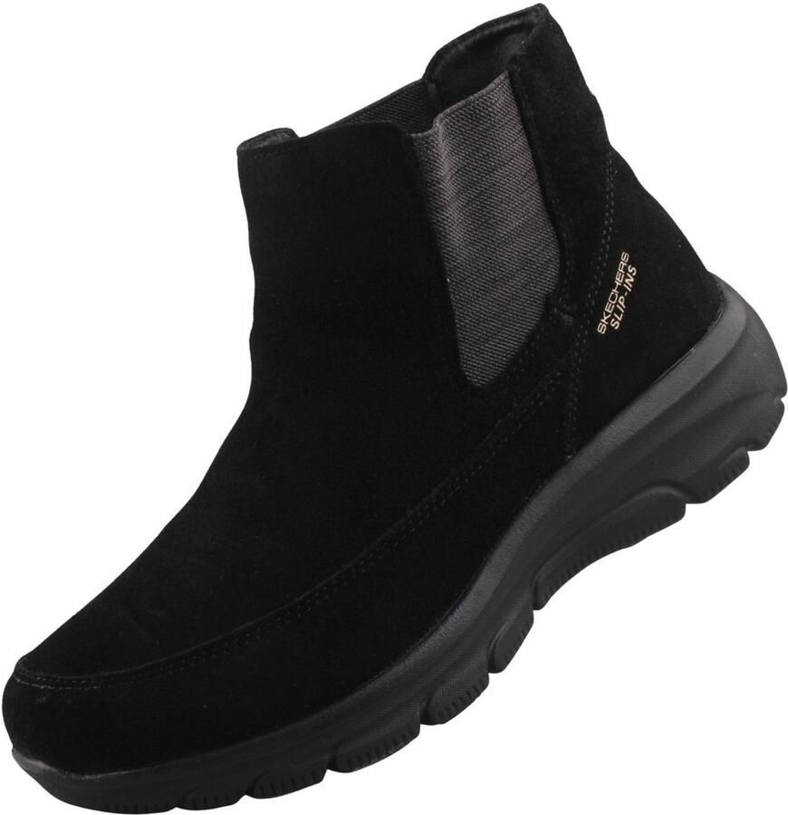 Skechers Easy Going-Casual Icon damesenkellaarsjes zwart 169109-BBK
