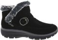 Skechers EASY GOING GENTLE WINTER Dames Instappers Zwart - Zwart