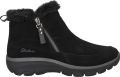 Skechers Winterlaarzen EASY GOING-COOL ZIP Winterschoenen ritssluiting laarzen met 3M Scotchgard-impregnering - Zwart