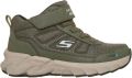 Skechers ELITE SPORT TREAD-AQ Jongens Sneakers Olive Zilver Zwart - Olive/Zilver/Zwart