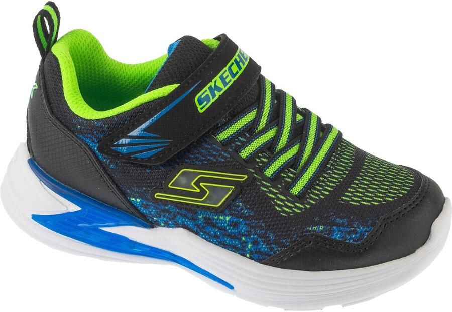 Skechers Erupters III Derlo voor een jongen Zwart Sportschoenen