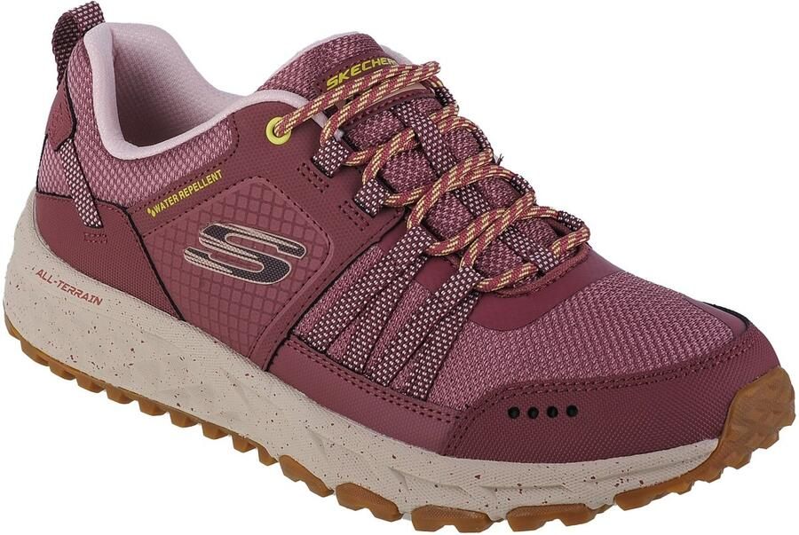Skechers Escape Plan Endless Pursuit Vrouwen Kastanjebruin Sneakers