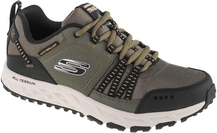 Skechers Escape Plan Mannen Groen Trekkingschoenen