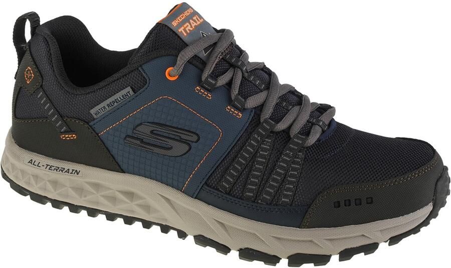 Skechers Escape Plan 51591-NVOR Mannen Marineblauw Trekkingschoenen - Foto 2