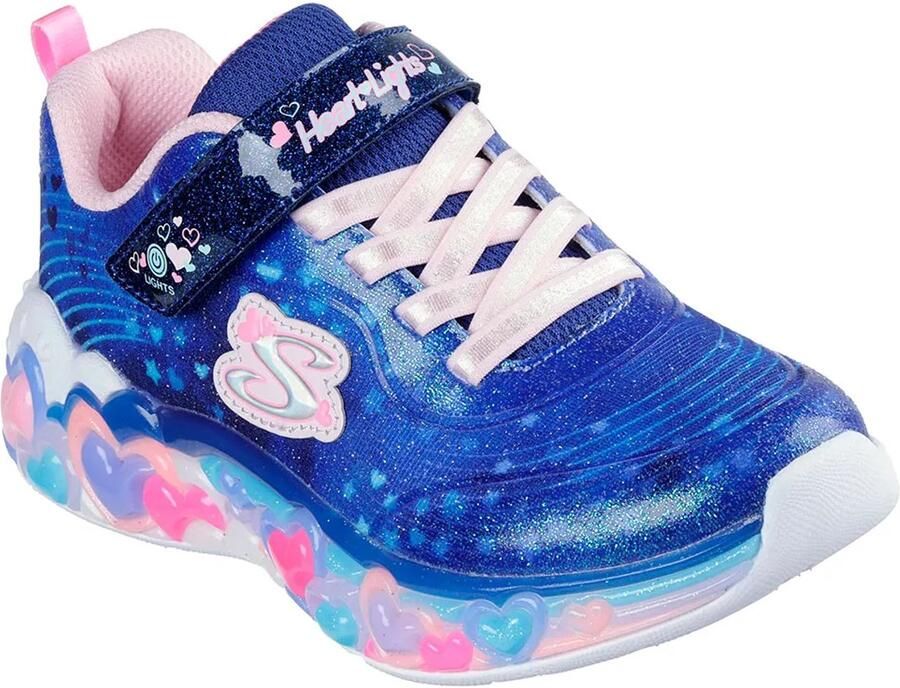 Skechers Eternal Heart Lights 302696L-NVMT voor meisje Marineblauw Sneakers Sportschoenen - Foto 2