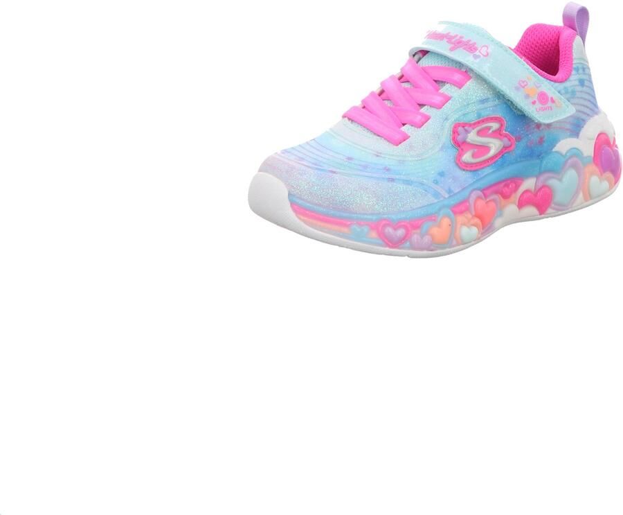 Skechers Eternal Heart Lights Schoenen Zonder Veters Blauw 1 2 Meisjes