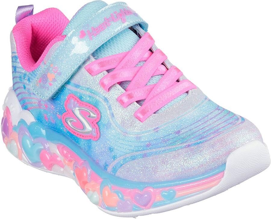 Skechers Eternal Heart Lights Schoenen Zonder Veters Blauw 1 2 Meisje