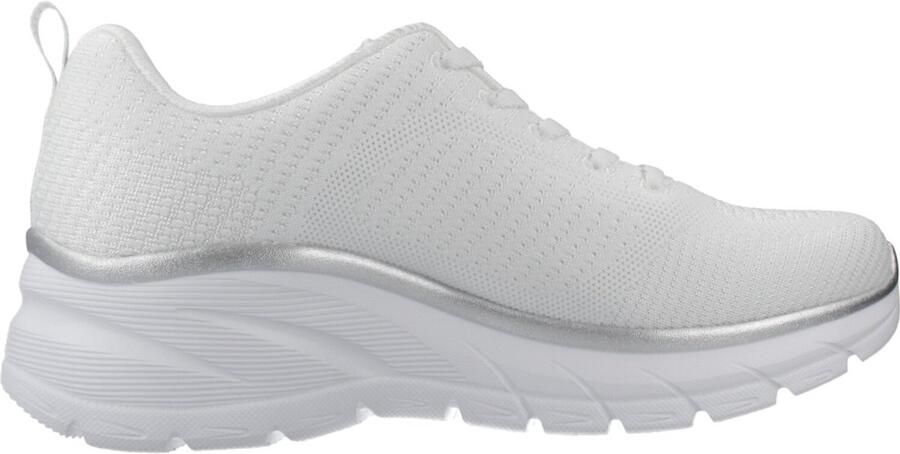 Skechers Dames Fashion Fit 2.0 Moonlight Glow Sneakers White Silver