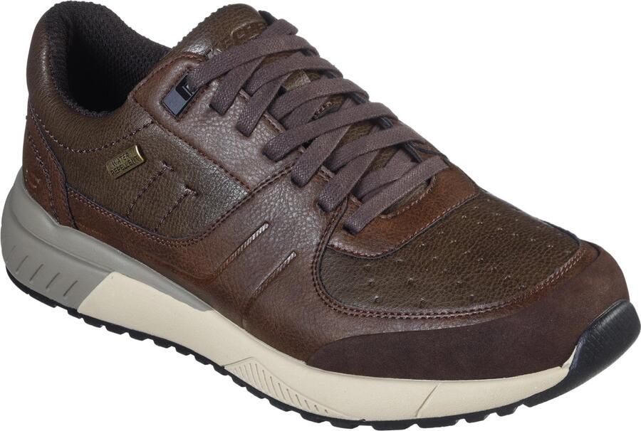 Skechers Sneakers voor sportief wandelen heren Felano bruin