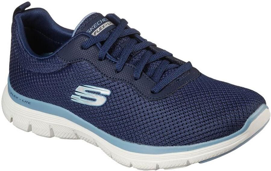 Skechers Sneakers FLEX APPEAL 4.0 BRILLINAT VIEW Vrijetijdsschoen lage schoen veterschoen met Air Cooled Memory Foam - Foto 2