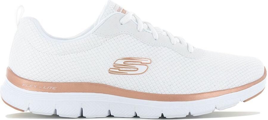 Skechers Sneakers FLEX APPEAL 4.0 BRILLINAT VIEW Vrijetijdsschoen lage schoen veterschoen met Air Cooled Memory Foam