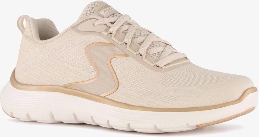 Skechers Flex Appeal 5.0 sneakers beige glitter Extra comfort Memory Foam - Foto 2