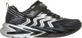 Skechers FLEX-GLOW ULTRA PRISM-PACER Jongens Veterschoenen Zwart Zilver - Zwart/Zilver