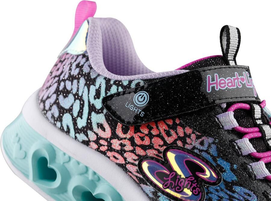 Skechers Flutter Hart Verlichte Sneakers voor Kinderen in Multicolor