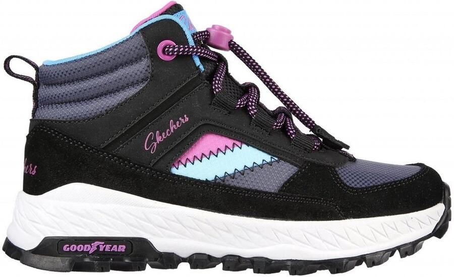 Skechers FUSE TREAD LET'S EXPLORE Kinder Sneakers Zwart Model 302949L-BKMT