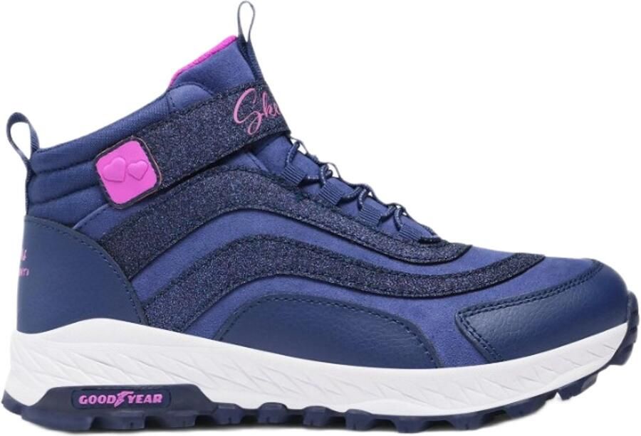 Skechers FUSE TREAD WILD ADVENTURE Kinder Sneakers Blauw Model 302948L-NVY