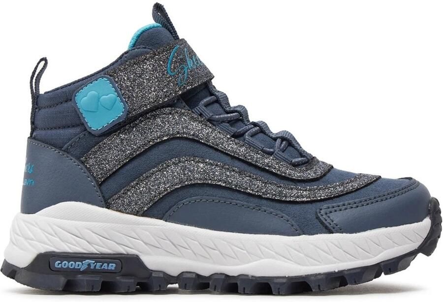 Skechers FUSE TREAD WILD ADVENTURE Kinder Unisex Sneakers Blauw 28 5 302948L-SLT