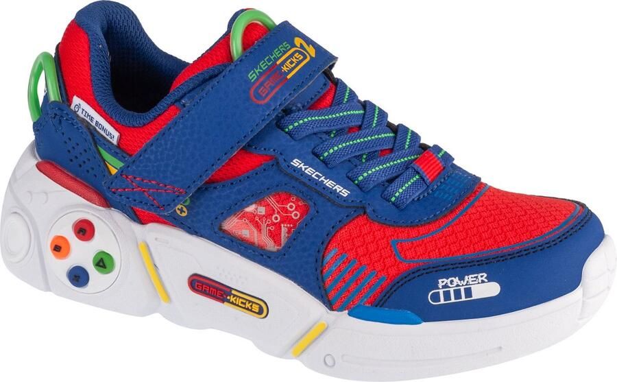 Skechers Gametronix 2.0 voor een jongen Blauw Sneakers