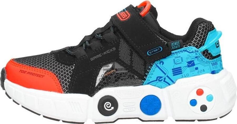 Skechers Sneakers met klittenbandsluiting model 'Gametronix' - Foto 3