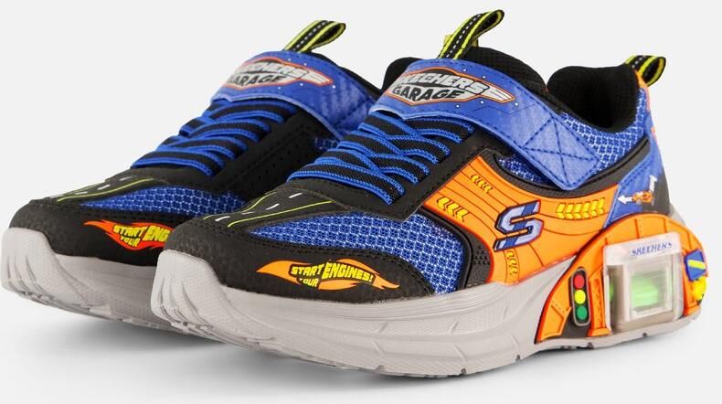 Skechers GARAGE Jongens Sneakers Zwart