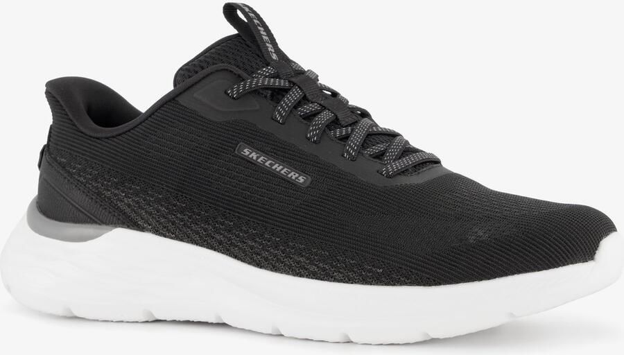 Skechers Garner heren sneakers zwart Extra comfort Memory Foam