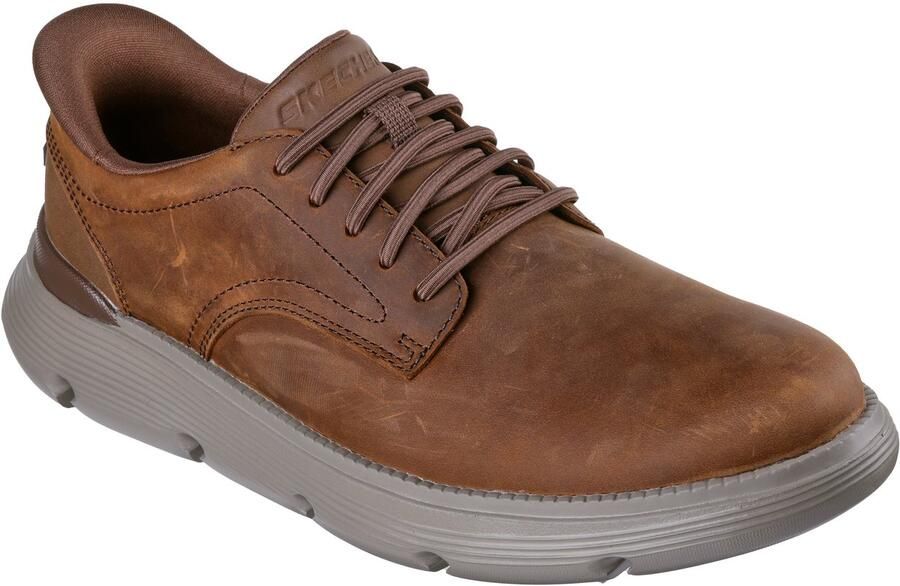 Skechers Lage Sneakers Instappers Garza leren sneakers