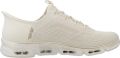 Skechers Slip-on sneakers GLIDE-STEP GRATIFY-PACE instapschoen comfortabele schoen met elastische veters - Beige