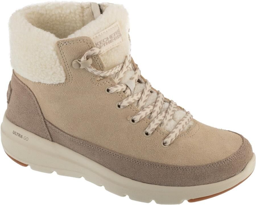 Skechers Glacial Ultra Autumn Days 144206 TPE Taupe Grijs