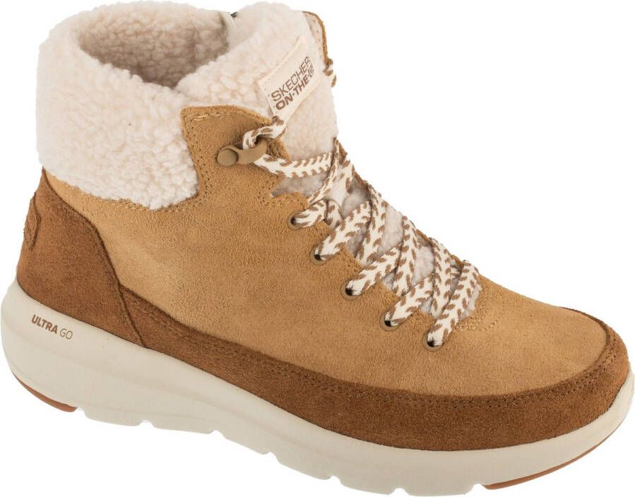 Skechers Glacial Ultra Autumn Days Vrouwen Bruin Laarzen