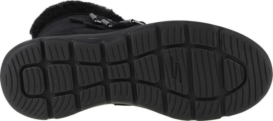Skechers Glacial Ultra Buckle Up 144154-BBK Vrouwen Zwart Laarzen - Foto 4