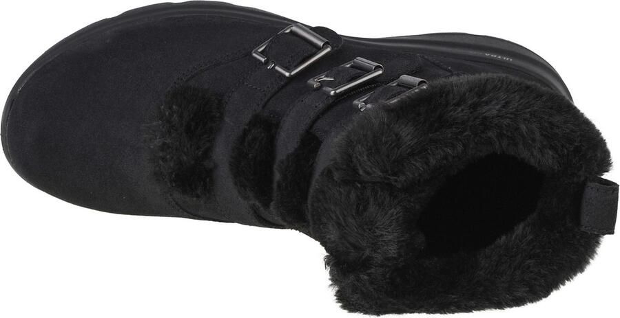 Skechers Glacial Ultra Buckle Up 144154-BBK Vrouwen Zwart Laarzen - Foto 3