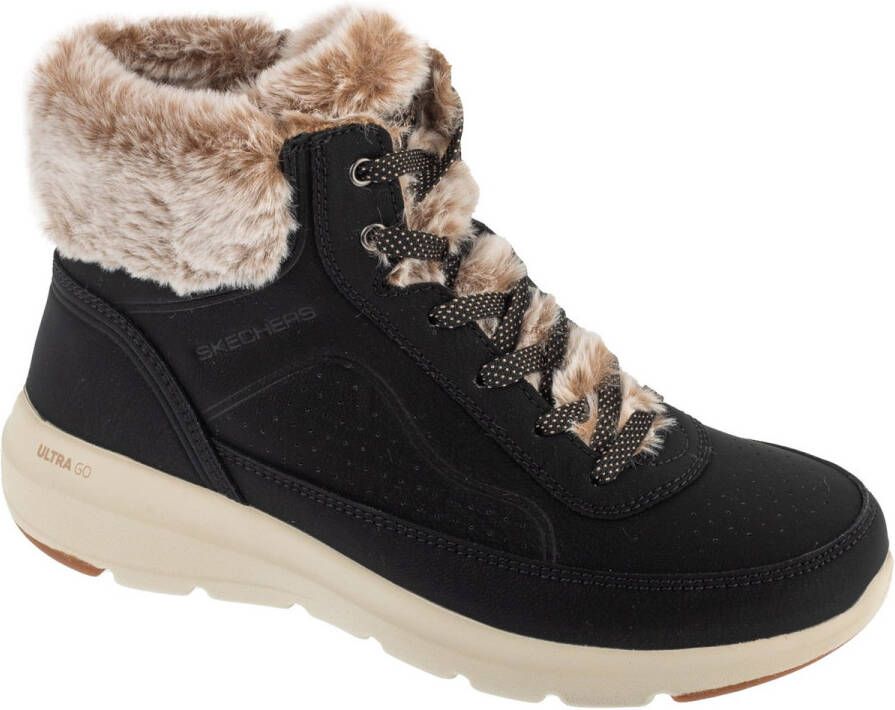 Skechers Glacial Ultra Mountain Muse Vrouwen Zwart Laarzen
