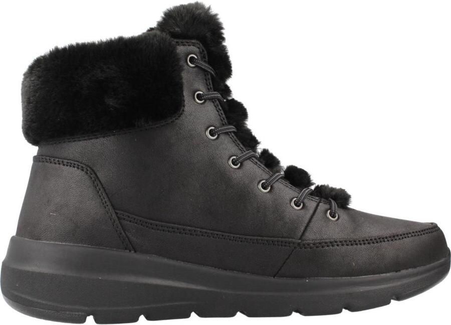 Skechers GLACIAL ULTRA WONDERLAND Dames Winterlaarzen Zwart - Foto 9
