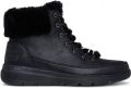 Skechers GLACIAL ULTRA WONDERLAND Dames Winterlaarzen Zwart - Zwart