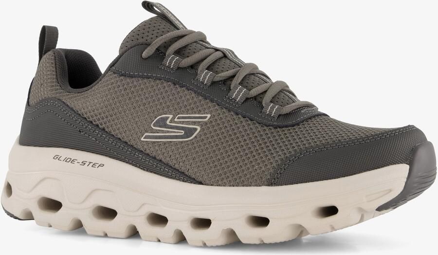Skechers Glide-Step heren sneakers cat. A groen Extra comfort Memory Foam