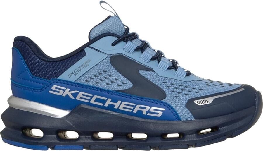 Skechers Glide-step Kinder Sneakers 404203l-blnv Kleur Blauw